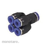 PISCO Corrosion Resistant SUS303 Equivalent Fittings Different Diameter Double Wires (Sambungan Y Dobel)