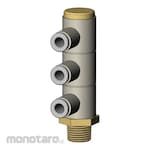 SMC Fitting Pneumatic One-touch Triple Universal Male (Nepel Pneumatik)