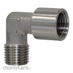 Metalwork Fitting Elbow Pneumatic Male Female SS (Nepel Pneumatik L)