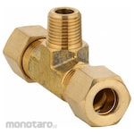 Non Brand Brass Compression Tube Fitting for Air, Liquid & Chemical