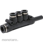 PISCO Tube Fitting Plug-in Triple Tee