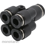 PISCO Tube Fitting Unequal Double Y