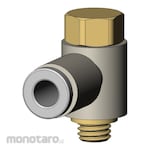 SMC Fitting Elbow Pneumatic One-touch Universal Female (Nepel Pneumatik L)