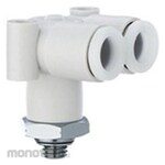 SMC One-touch Fitting Stainless Steel Series KQ2LU Branch Elbow Union