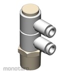 SMC One-touch Fittings Double Universal Male Elbow