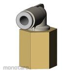 SMC One-touch Fittings Female Elbow