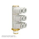 SMC Triple Branch Universal Elbow KQ2ZT with Sealant Metric Size