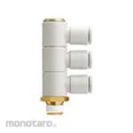 SMC Triple Universal Elbow KQ2VT with Sealant Metric Size