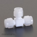 ESCO 6mm union (Tee / Fluororesin)