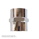 JIA RONG Double Threaded Socket in Brass Krum (Sambungan Drat Lurus)