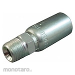 KURT Crimp Hydraulic Hose Fitting with NPT Connection