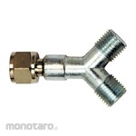 Meiji Y-Shaped Cap Nut Trifurcate Nipple