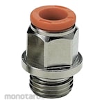 Metalwork Fitting Pneumatic Male Stud Para (Sambungan Lurus)