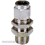 PISCO SUS316 Tightening Fitting Bulkhead Straight