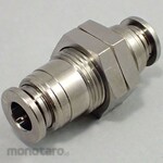 PISCO Tube Fitting Brass Bulkhead Union (without Cover)