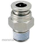 PISCO Tube Fitting Brass Straight Straight without Cover