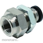 PISCO Tube Fitting Bulkhead Female Straight