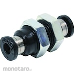 PISCO Tube Fitting Bulkhead Union (Sambungan Lurus)