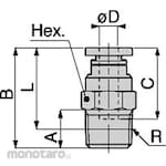 PISCO Tube Fitting Straight
