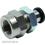 PISCO Tubing Fitting Bulkhead Female Straight (Sambungan Lurus)