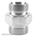 Parker Hydraulic Adapter HMK4 Union 60° Cone End Metric (Sambungan Lurus)