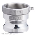 TOYOX Camlock 633 AB Aluminium Alloy (Adapter Kamlok Penutup)