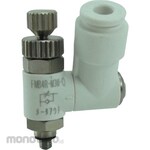 CHIYODA TSUSHO Mini Speed Controller Beta White Body (Katup Kontrol Pneumatik)