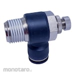 HPC Black Speed Control Fitting Pneumatic NSE Type