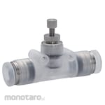 PISCO Speed ContRoller PP Compact Union Straight (Katup Kontrol Pneumatik)