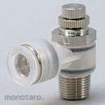 PISCO Speed Controller PP Elbow (Katup Kontrol Pneumatik)