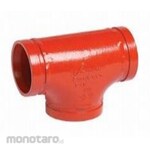 Victaulic Reducing Tee Orange Grooved