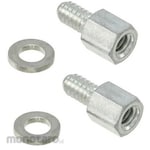 FCT - A MOLEX COMPANY Screws For D-Sub Connectors 1 Bag 5 Pieces