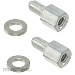 FCT - A MOLEX COMPANY Screws For D-Sub Connectors 200 Pieces Per Bag