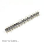 GB [Control Equipment] Right-Angle Pin Header, 80 Pins [40 Pins X 2 Rows], 2.54 Mm Pitch