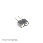 GB [Control Equipment] Round Pin Ic Socket [2 Pins X 1 Row] 2.54Mm Pitch