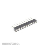 GB [Control Equipment] Round Pin Ic Socket [9 Pins X 1 Row] 2.54Mm Pitch