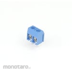 GB [Control Equipment] Small Terminal Block, 2-Pole, 5.08Mm Pitch, Blue, Vertical Orientation