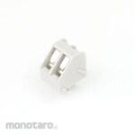 GB [Control Equipment] Terminal Block, 2-Pole, 5.08Mm Pitch, Gray, Diagonal