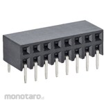 HARWIN Pcb Socket, 10-Way, 2.54Mm, 2-Row, Through Hole