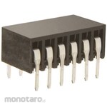 HARWIN Pcb Socket, 12-Pole, 2.54Mm, 2-Row, Through-Hole Mounting