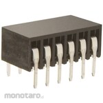 HARWIN Pcb Socket, 12-Pole, 2.54Mm, 2-Row, Through-Hole Mounting