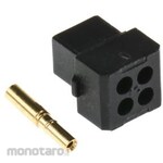 HARWIN Pcb Socket, 4-Pole, 2Mm, 2-Row, Cable Mount