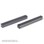 HARWIN Pcb Socket, 40-Pole, 2Mm, 2-Row, Through-Hole Mounting
