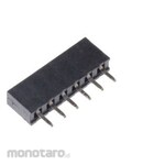 HARWIN Pcb Socket, 6-Pole, 2Mm, 1-Row, Through-Hole Mounting