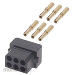 HARWIN Pcb Socket, 6-Pole, 2Mm, 2-Row, Cable Mount