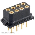 HARWIN Socket Vertical 2 Rows 8Way
