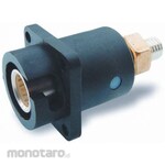 ITT CANNON Itt Cannon Power Connector Veam Snaplock Series Panel Mount Socket