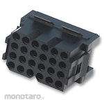 ITT Canon Rcpt Housing 4Pos Nylon Black