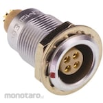 LEMO Lemo Circular Connector, 4-Way, Panel Mount, Egg.0B.304.Cll