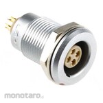 LEMO Lemo Circular Connector, 4-Way, Panel Mount, Egg.0T.304.Cll